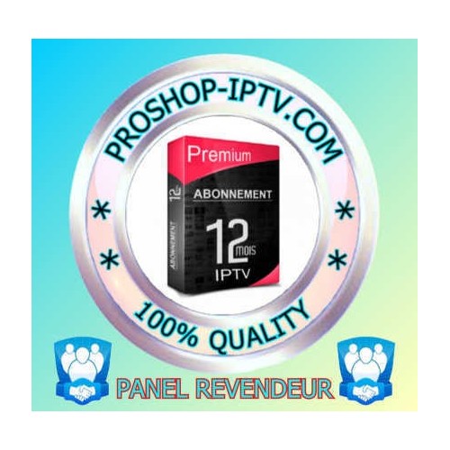 PANEL REVENDEUR PREMIUM IPTV PACK 10 - 20 - 30 - OU 50 CODES