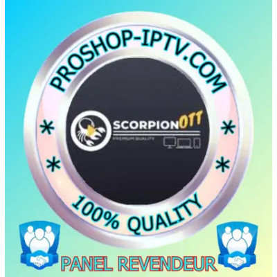 scorpion ott revendeur  proshop-iptv.com box bleu scorpion ott revendeur  proshop-iptv.com box bleu