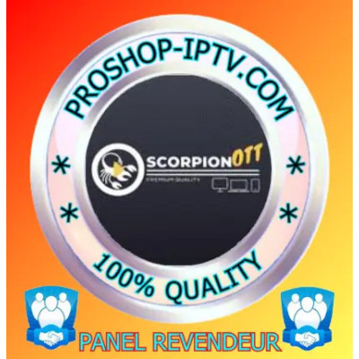 scorpion ott revendeur  proshop-iptv.com box orange