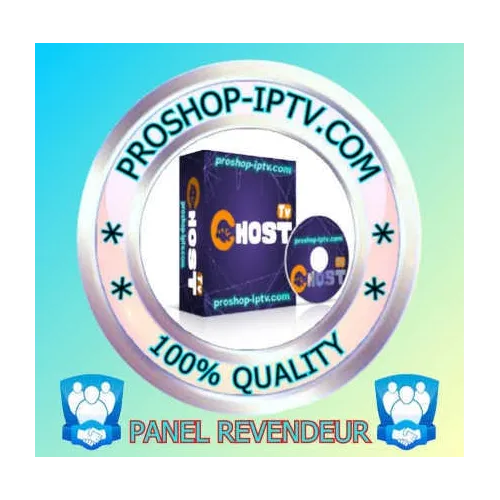 PANEL REVENDEUR GHOST IPTV PACK 10 - 20 - 30 - OU 50 CODES